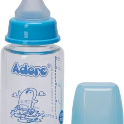 Glaze Jnr 2 in 1 Glass Feeding Bottle with Anti- Colic Silicone Teat - 125 ml-image-64