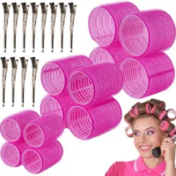 Blushia C-12 SEC Clip S+ Pink Roller 4+4+4 Personal Care Appliance Combo-image-10