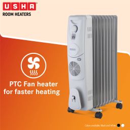 usha 4211 F PTC 4211 F PTC Oil Filled Room Heater image 2