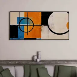 art street Multicolour Engineered Wood Art Print-picture-37