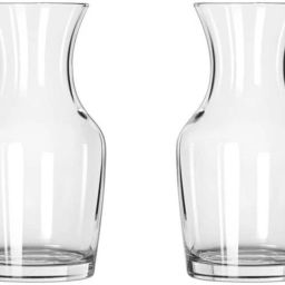 Set of 2 Potpourie Glass Vases | Decorative Flower Vase for Home & Office Glass Vase-image-95