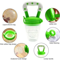 jeniry BABY SPOON BOTTLE WITH TEETHER Teether and Feeder image 2
