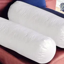 Round Microfibre Solid Bolster Pack of 2-95