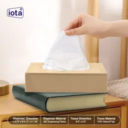 iota Tissue Dispenser with Including 100 Pulls of Tissue Vehicle Tissue Dispenser image 3
