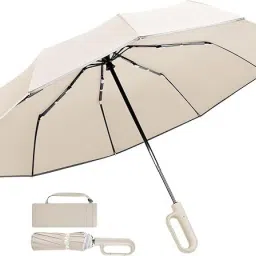 10 Ribs Windproof for Women Men UV Sun & Rain Protection Umbrella Umbrella-image-1