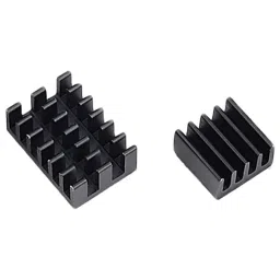 Official Raspberry Pi Black 3 in 1 Heat Sink Set Aluminum for Pi 4B image 3