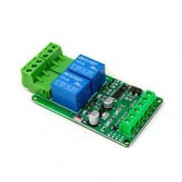 12V Modbus RTU 2, Channels Relay Module, Input Optocoupler, Isolation RS485 MCU-14