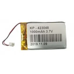3.7V 1000mAH (Lithium Polymer) Lipo Rechargeable Battery Model KP-423048-image-5