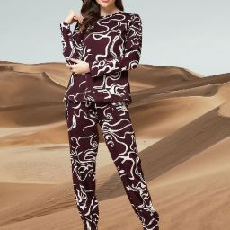 Printed Women Track Suit-image-60