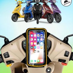 Universal Water Resisant Mobile Holder / Pouch-Bag for All Scooter Scooty Bike Bike Mobile Holder-26