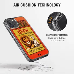 DailyObjects Orange & Yellow Printed Dost Matchbox iPhone 12 Pro Max Phone Case image 3