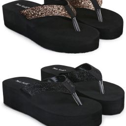 Pack Of 2 Combo Stylish Extra Comfort Lightweight Dailywear Used Women Slippers-image-77