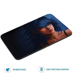 BE UNIQUE Premium Quality Mouse Pad for Laptop, Notebook, Gaming Computer Non-Slip Base Non Slip Base Mousepad image 2