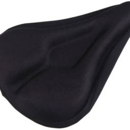 Soft Gel Silicone Cushion Saddle Pad Gelly Paded Bicycle Seat Cover Free Size-10
