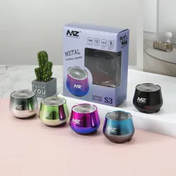 MZ (PORTABLE BLUETOOTH MINI SPEAKER) Dynamic Metal Sound with High Bass 5 W Bluetooth Speaker image 3
