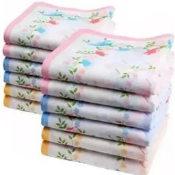 ronik sales Multicolor Cotton Flower Women Handkerchief Sun Protection ["Multicolor"] Handkerchief-image-83