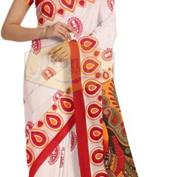 Printed Handloom Pure Cotton Saree-picture-7