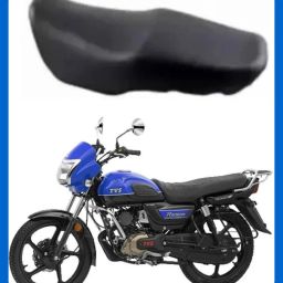 Cover-Seat Cover-cmbd-rexzreq-987 Single Bike Seat Cover For TVS NA-image-4