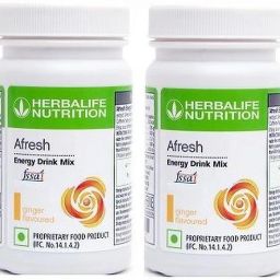 Afresh Energy Drink Powder Plant-Based ProteinÂ Â (100 g, Ginger) Nutrition Drink-12