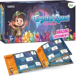 Crystal Quest Science Experiment Crystal Growing Kit toy gift set for kids girls-21
