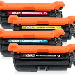 Go Toner cartridge Compatible CE400A/507A Black + Tri Color Combo Pack Ink Toner-image-58