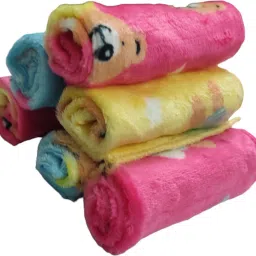 Swati enterprises Cartoon Face Towel (25*25Cm) ["Multicolor"] Handkerchief-image-47