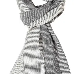 Self Design Pure Cotton Men Multicolor Stole-15