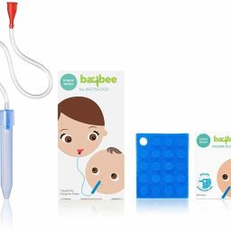 Baby Nose Cleaner / manual nasal Aspirator baby's Nasal Aspirator / Vacuum Suction Nasal Aspirator/ Baby Nose Cleaner Snotsucker for Children - Infant Nasal Aspirator with 24 Replacement Filters for Infants & Toddlers - 100% Safe Clean Nose Manual Nasal Aspirator-4