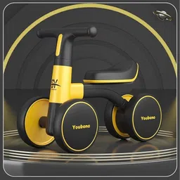 Kids Balance Car Mini Ride On Manual Push Bike KB-167 Tricycle-image-30