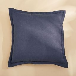 Home Centre Blue Textured Muse Filled Square Cushion-image-96