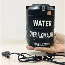iWin Water Tank Alarm Overflow Voice Sound High Quality + 15mtr Connecting Wired (Made in India) (pack of 1) Wired Sensor Security System image 2