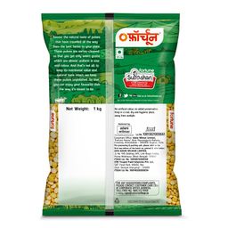 Fortune Chana dal, 1 kg, Unpolished and Sortex cleaned image 3