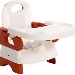 2 in 1 Baby Booster Seat with Removable Dining Tray and Safety Belt-14