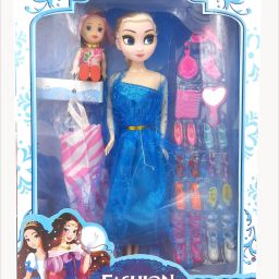 Frozen Set, Anna, Elsa with Fashion Doll Clothes ,Toy for Kids 3 and Up-18