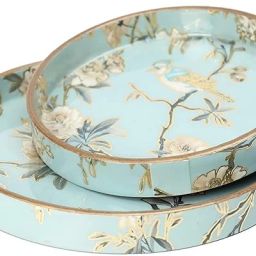 Aqua Gold Bird Tray Serving Set-10