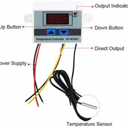 INDOUS Electronics W3001 Digital LED Temperature Controller 220V AC 10A And 2 Meter Power Cable Multipurpose Controller image 5