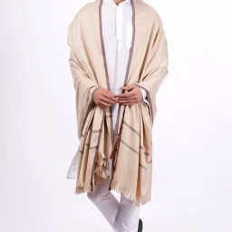 Sprha Wool Solid Men Shawl-image-54