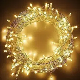 flipkart smartbuy 40 LEDs 11 m Yellow Flickering String Rice Lights image 2