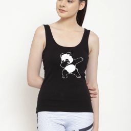 Women Black Camisole-image-2