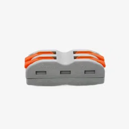 CH-812 0.08–2.5mm² SPL-2 Pole Wire Connector with Spring Lock Lever for 2-Wire Line Connection - 220V, 32A image 3