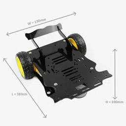 2 Wheel Smart Car Robot Chassis Kit - Modern DIY Design for Arduino, Raspberry Pi, ESP etc image 5