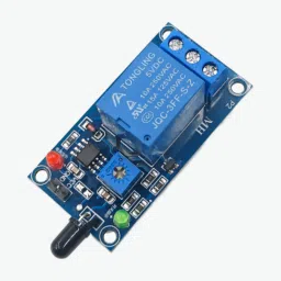 5V DC Flame Detection Sensor Relay Switch Module image 1