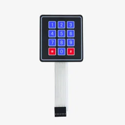 4x3 Matrix Membrane Type Keypad image 1