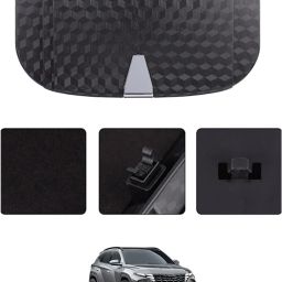 Black Sunglass Protective Holder For Car Dashboard Universal 281 Black Car Sunglass Clip Holder-image-126