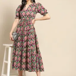 Printed Viscose Rayon Stitched Anarkali Gown-image-49