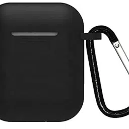 Pouch for Boat Airdopes 141 Full Protection Silicon Case Cover {Black}-4