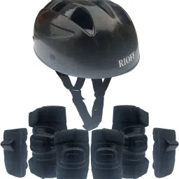 Protective Skating Guard Set (Black) (Small) 5 To 8 Years Skating Guard Combo-24