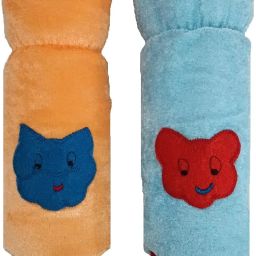 Baby Milk Bottle Cover, Pack of 2, Milk Feeding Velvet Bottle Cover 250ml-18