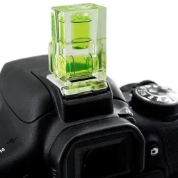 quikprof Double Axis Bubble Level for Canon Nikon & Standard Hotshoe Camera Flash Shoe Adapter-28
