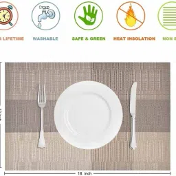 rexmon Rectangular Pack of 1 Table Placemat image 3